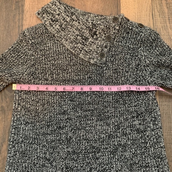 Style & Co Grey Cowl Neck Sweater - Picture 6 of 7